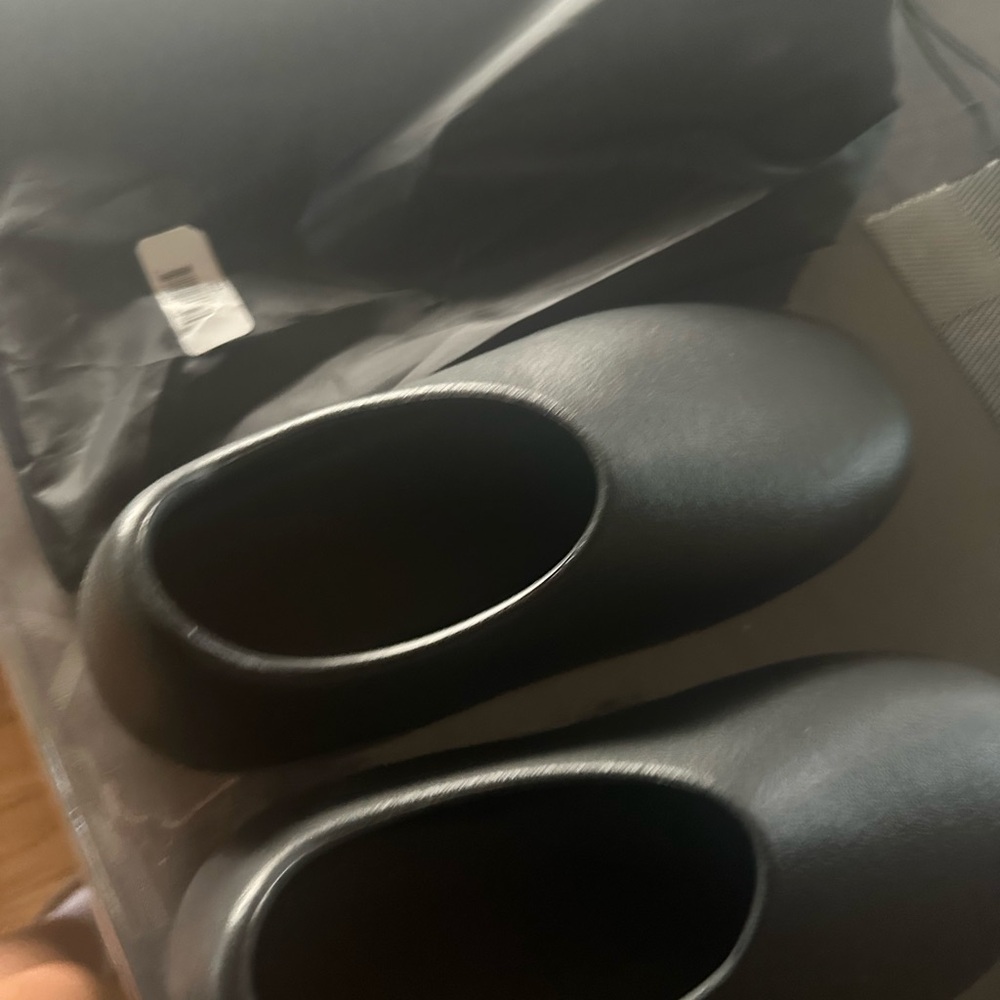 Yeezy Black Slip-On Footwear